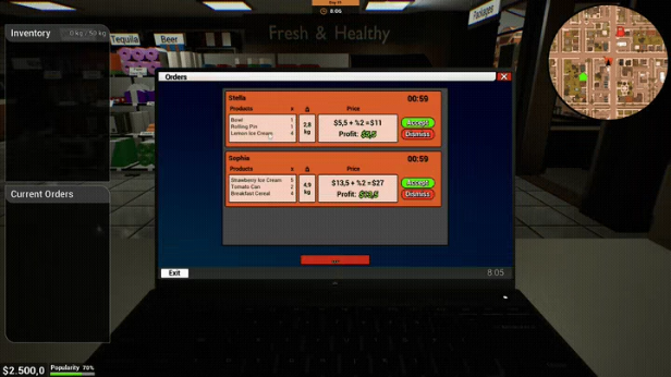 《Courier Simulator》demo