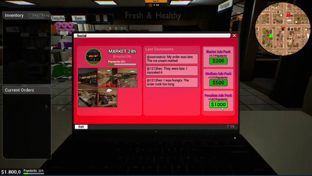 《Courier Simulator》demo