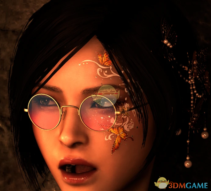 《生化危机4：重制版》艾达的蝴蝶配饰MOD