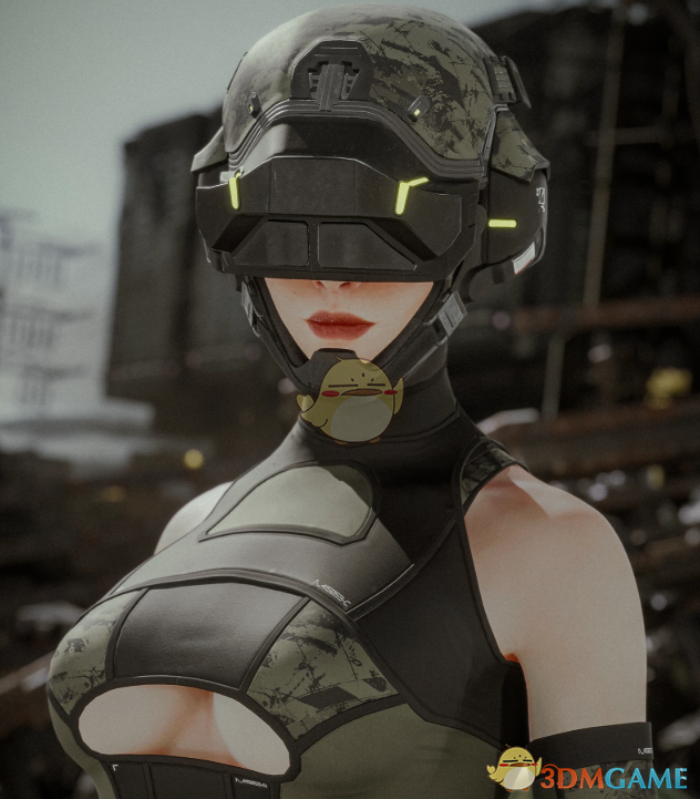 《赛博朋克2077》军用战术头盔MOD