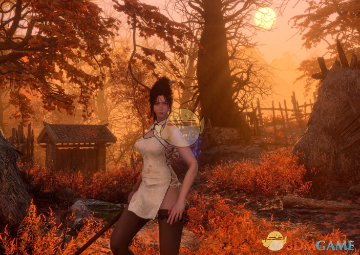 《明末：渊虚之羽》剑星国色杜丹旗袍MOD