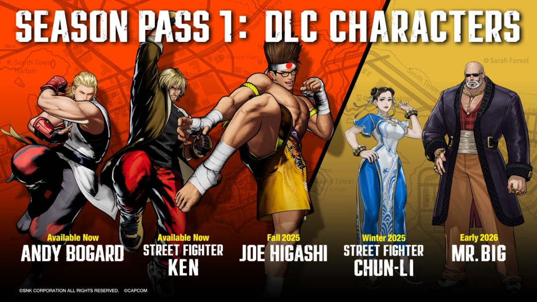 SNK格斗新作《饿狼传说：群狼之城》今年秋季将推出DLC角色“东丈”！角色预告视频公开！