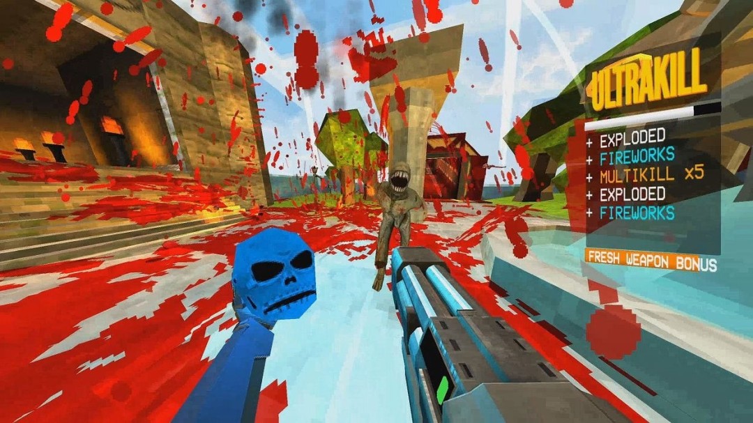 《幻兽帕鲁》联动《ULTRAKILL》 风格迥异再融合