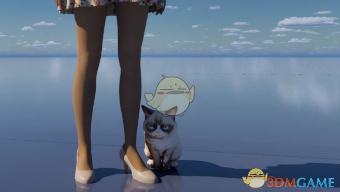 《InZOI》暴躁小猫雕像MOD