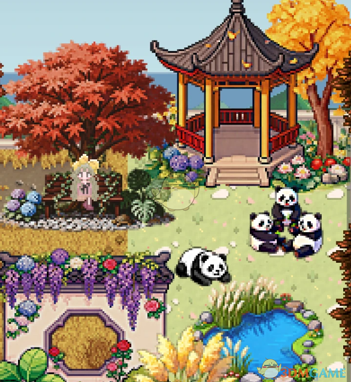 《星露谷物语》中式庭院风格家具MOD