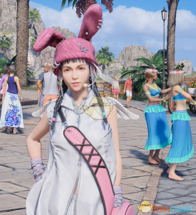 《最终幻想7：重生》蒂法的假期休闲装MOD