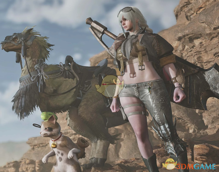 《怪物猎人：荒野》性感的启动鹰之心套装MOD
