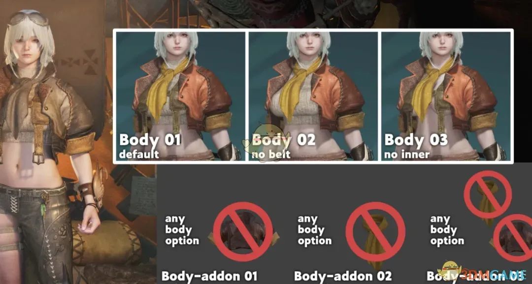 《怪物猎人：荒野》性感的启动鹰之心套装MOD