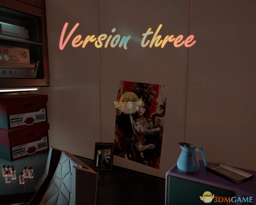 《赛博朋克2077》更好的艺伎海报MOD