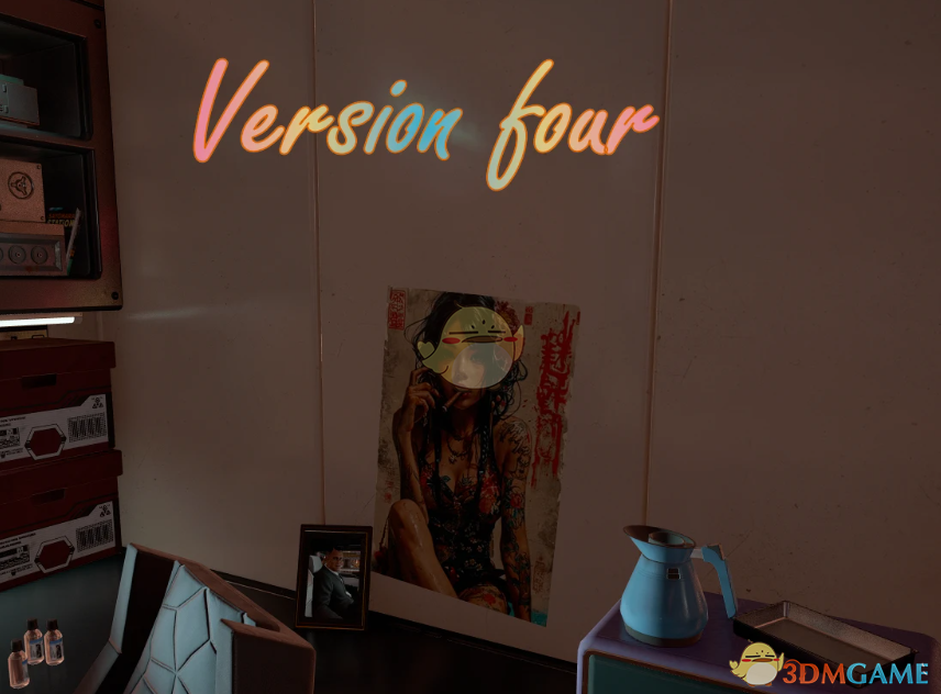 《赛博朋克2077》更好的艺伎海报MOD