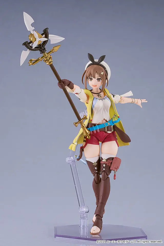 《莱莎炼金工坊》可爱莱莎新拼装模型 精致美丽大粗腿