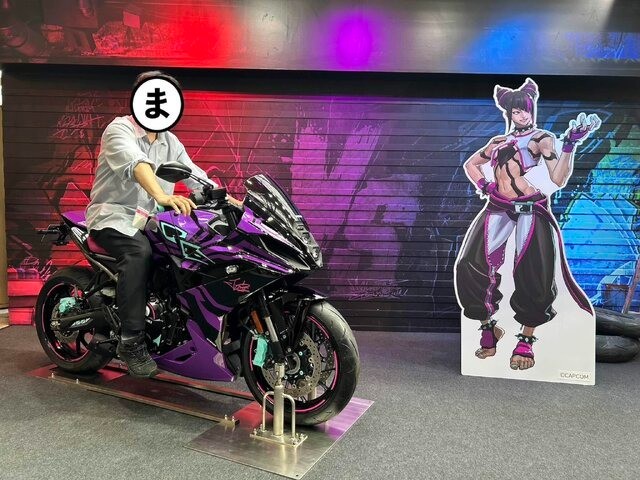 《街霸6》蛛俐联名铃木摩托TGS亮相 酷炫极致惊艳