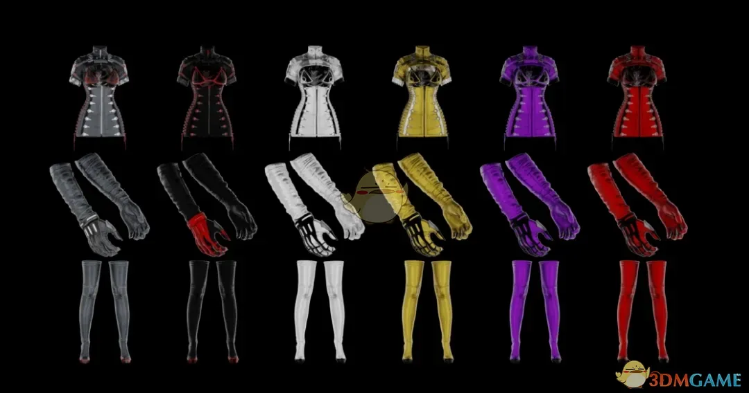 《赛博朋克2077》剑星镂空裙装MOD