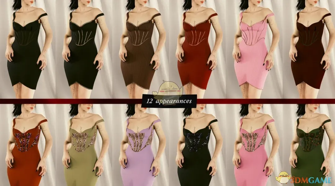 《赛博朋克2077》反脆弱连衣裙MOD