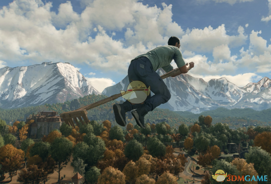 《消逝的光芒：困兽》魔法飞行扫帚MOD