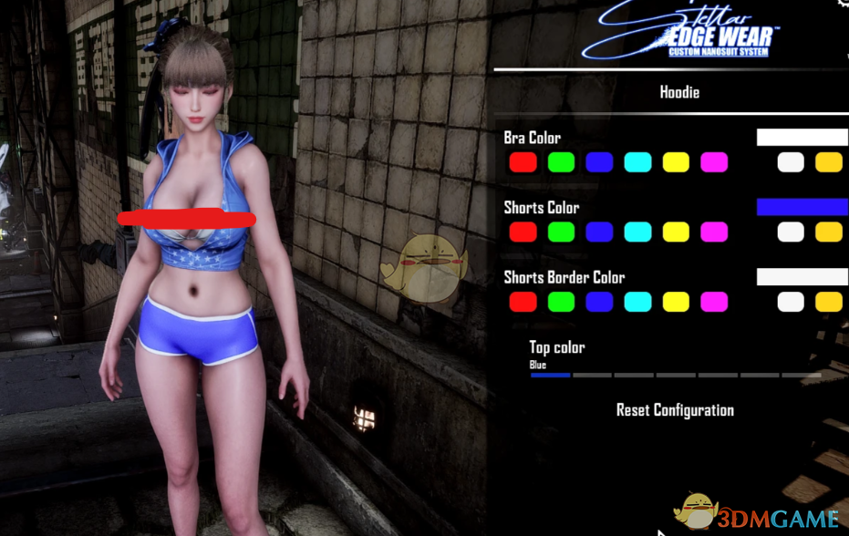 《剑星》伊芙的性感连帽内衣MOD