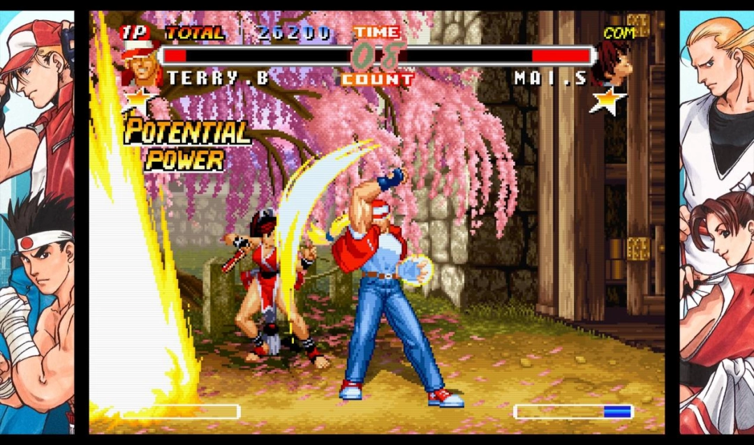 REAL BOUT FATAL FURY 2: THE NEWCOMERSŶרãع