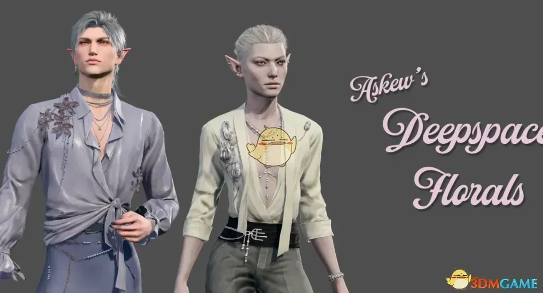 《博德之门3》深空花卉营地服装MOD