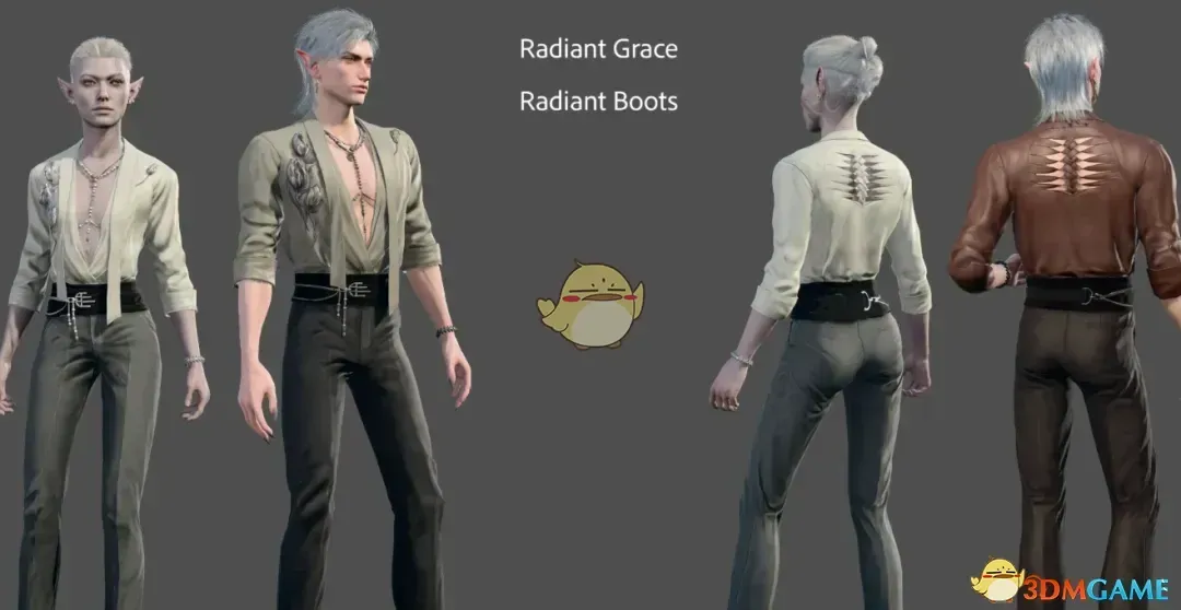 《博德之门3》深空花卉营地服装MOD