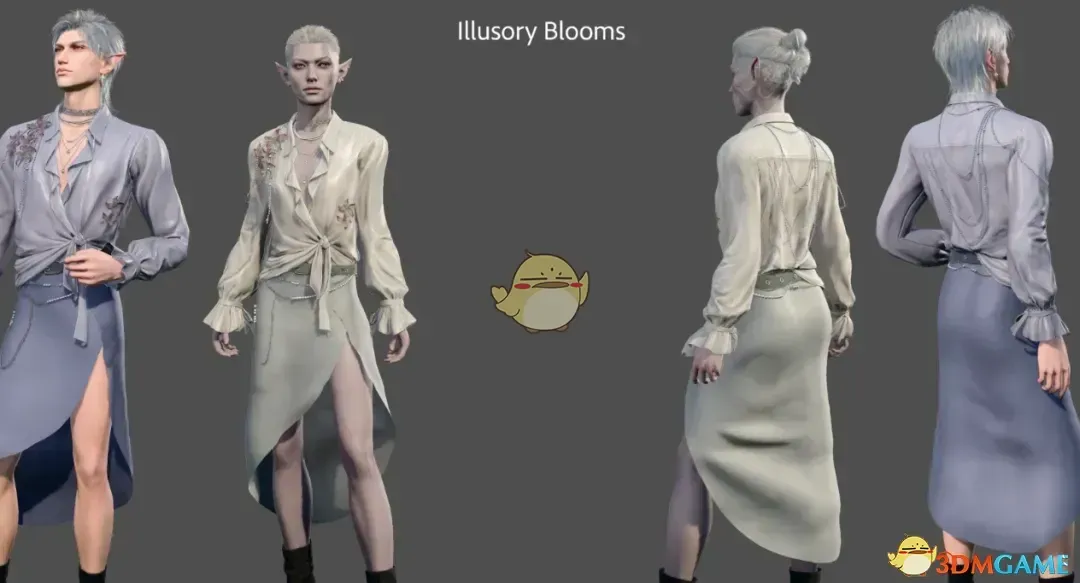 《博德之门3》深空花卉营地服装MOD