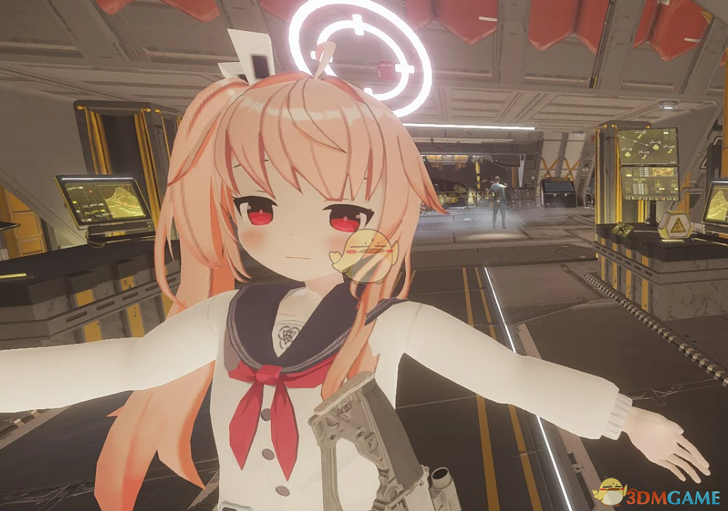 《绝地潜兵2》蔚蓝档案柚鸟夏外观MOD