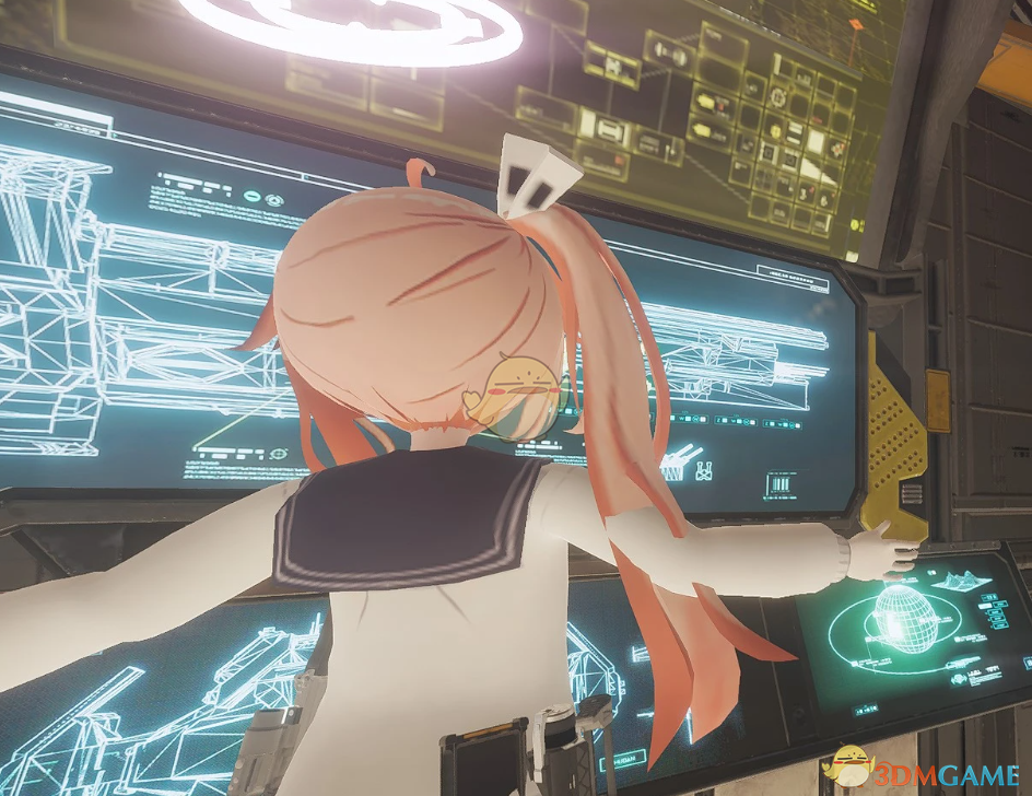 《绝地潜兵2》蔚蓝档案柚鸟夏外观MOD