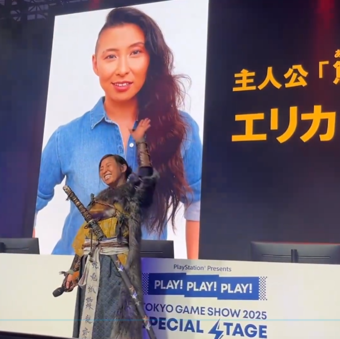 《羊蹄山之魂》女主演员TGS视频公开：摘下面具笑开花！