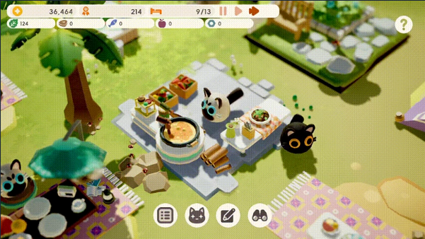 《喵喵茶餐厅》demo