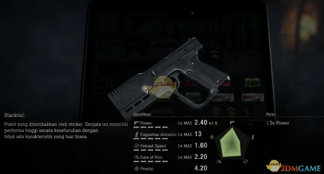 《生化危机4：重制版》绝地潜兵科幻手枪MOD