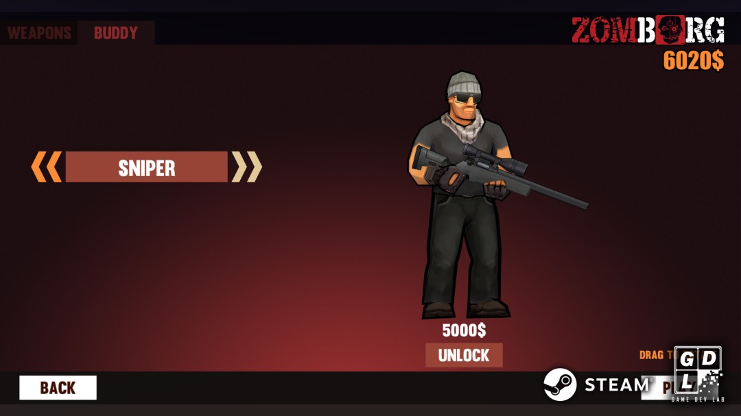Steam喜加一！末世丧尸策略射击游戏《Zomborg》