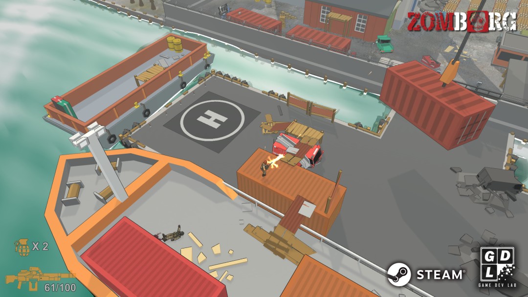 Steam喜加一！末世丧尸策略射击游戏《Zomborg》