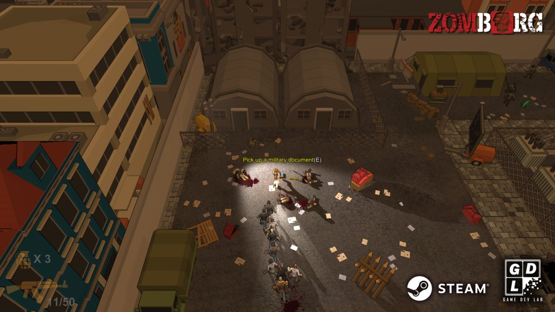 Steam喜加一！末世丧尸策略射击游戏《Zomborg》