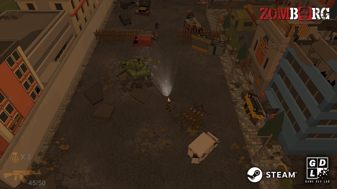 Steam喜加一！末世丧尸策略射击游戏《Zomborg》