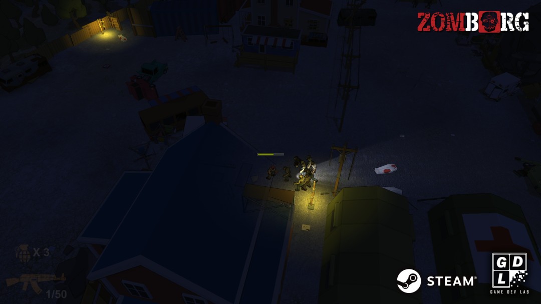 Steam喜加一！末世丧尸策略射击游戏《Zomborg》