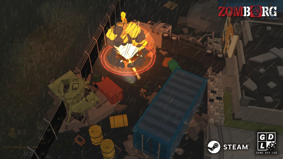 Steam喜加一！末世丧尸策略射击游戏《Zomborg》