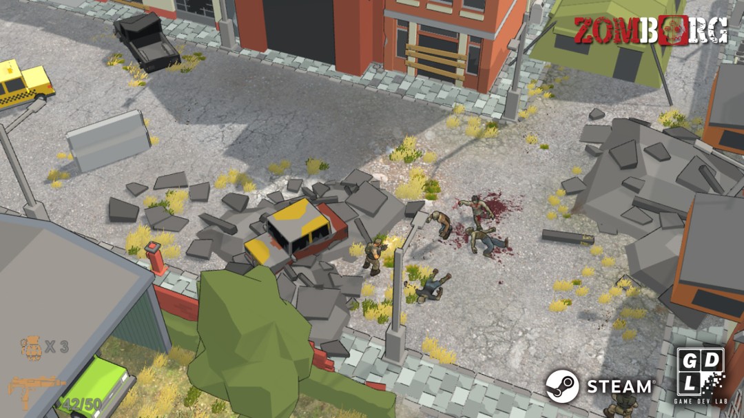 Steam喜加一！末世丧尸策略射击游戏《Zomborg》