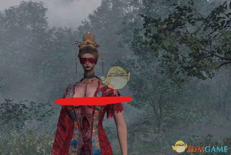 《寂静岭f》扮演明末渊虚之羽BOSS方灵MOD