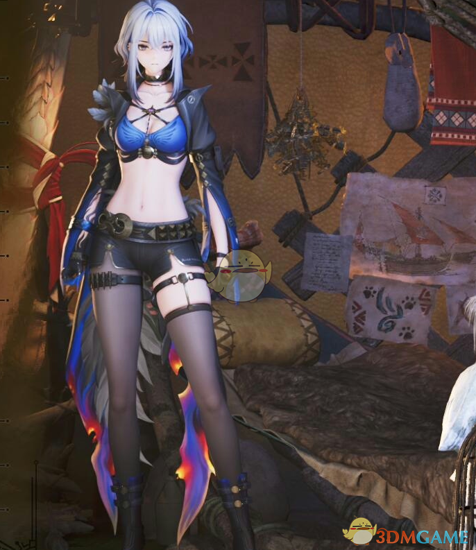 《怪物猎人:荒野》鸣潮嘉贝莉娜外观MOD