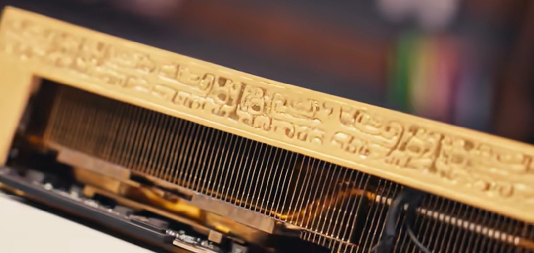 全球唯一黄金版RTX 5090D！6公斤黄金 神秘大佬买走