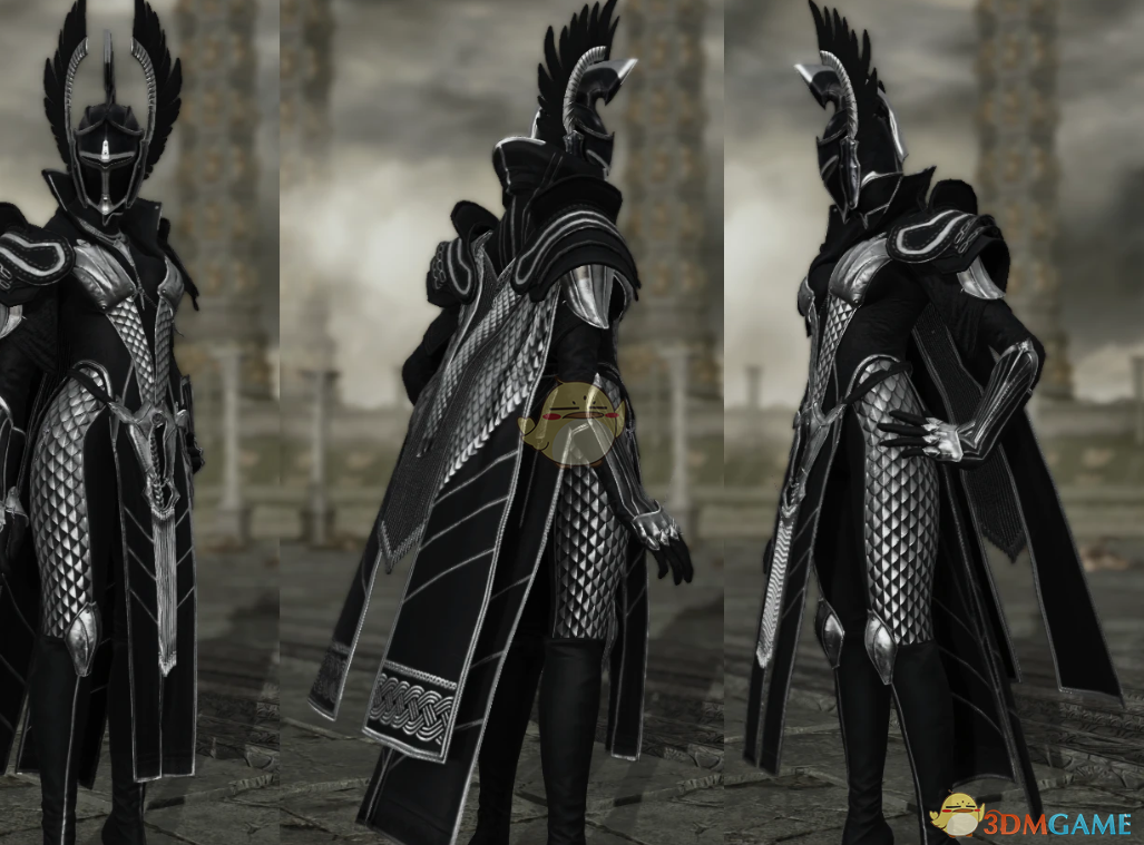 《艾尔登法环》奥丁神判盾少女套装MOD