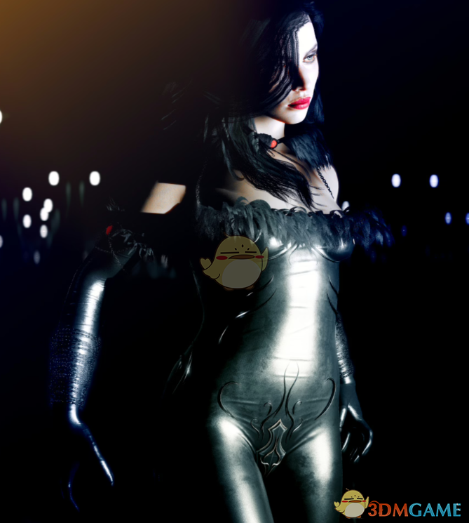 《赛博朋克2077》暗影紧身连体衣MOD