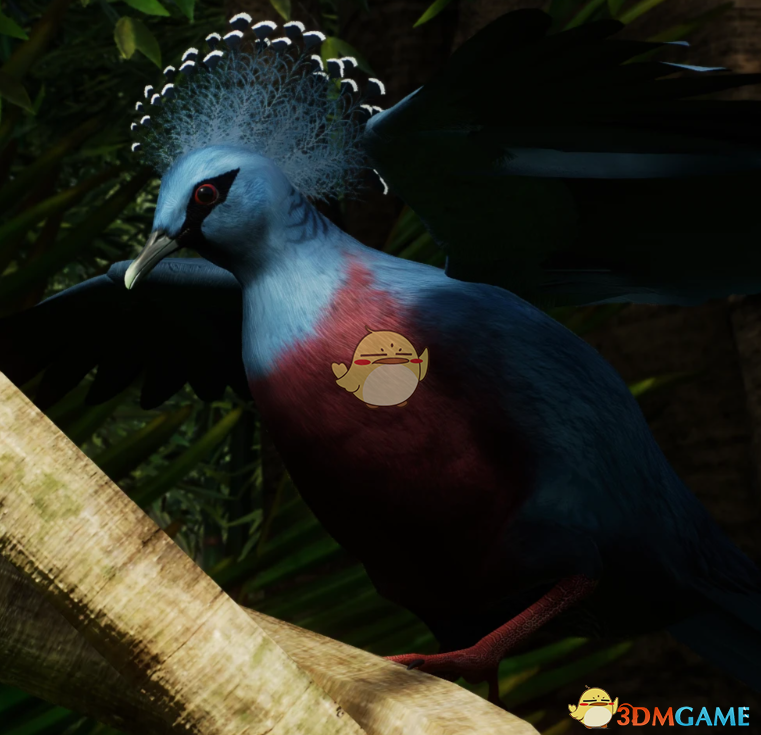 《动物园之星》新物种维多利亚凤冠鸽MOD