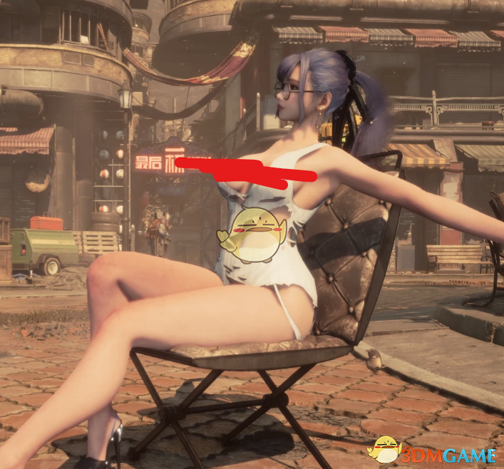 《剑星》伊芙的性感破洞衬衫MOD