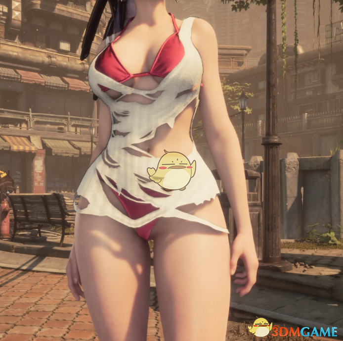 《剑星》伊芙的性感破洞衬衫MOD