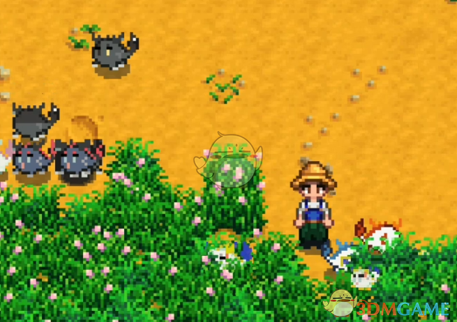 《星露谷物语》明日方舟龙泡泡农场MOD