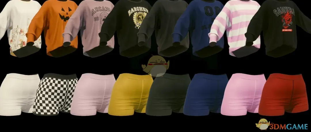 《赛博朋克2077》舒适居家装束MOD