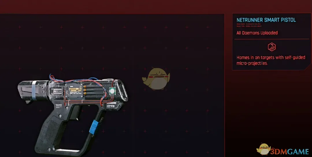 《赛博朋克2077》Netrunner 智能手枪MOD