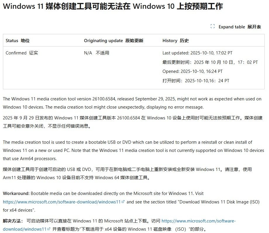 Win10壽命最后幾小時 微軟官方升級工具卻遭遇