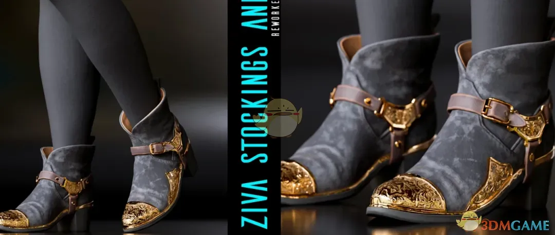 《博德之门3》XRX厚底高跟鞋MOD