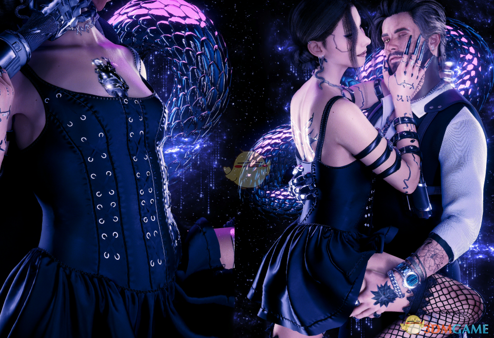 《赛博朋克2077》自信连衣裙MOD